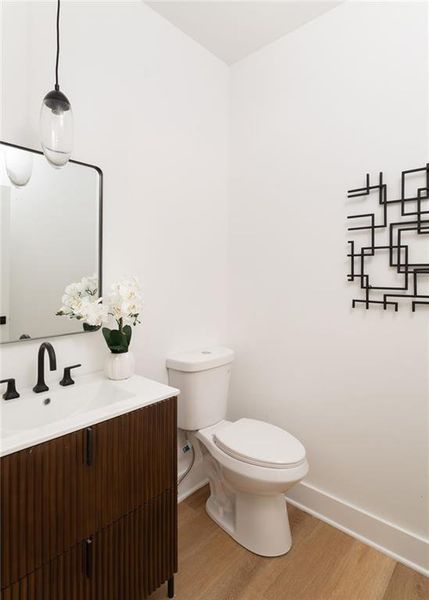 Furnished interior view inside a new home in , Atlanta (Image 21).