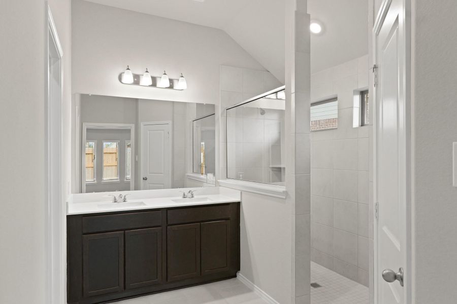 Furnished interior view inside a new home in The Trails, New Caney (Image 9). Furnished interior view inside a new home in The Trails, New Caney (Image 9).