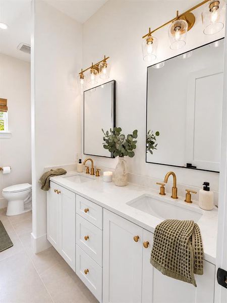 Furnished interior view inside a new home in , Whitesboro (Image 18).
