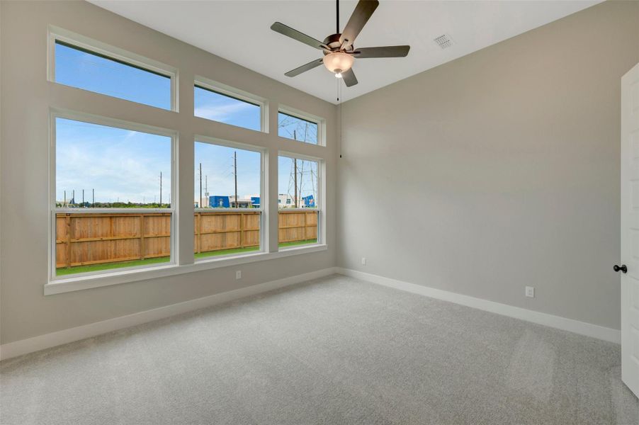 Spacious, unfurnished interior of a new home in Elyson - Reserve Collection, Katy (Image 25).