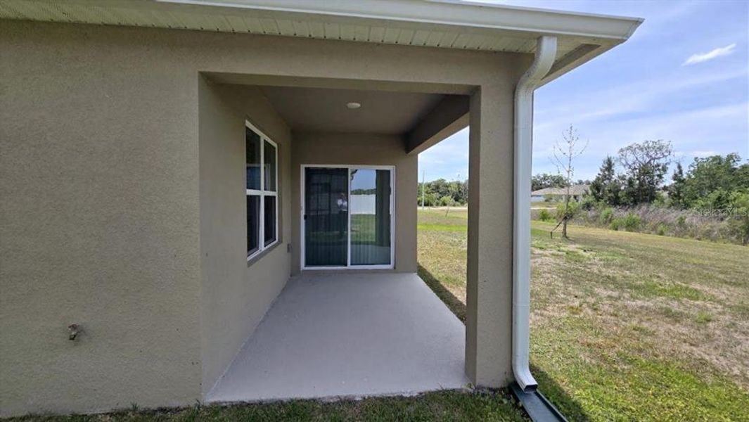 Exterior details and patio area of a home in , Lakeland (Image 4). Exterior details and patio area of a home in , Lakeland (Image 4).