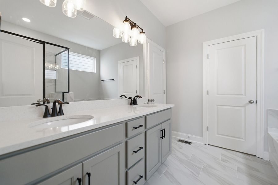 Furnished interior view inside a new home in McCain's Station, Gallatin (Image 11). Furnished interior view inside a new home in McCain's Station, Gallatin (Image 11).