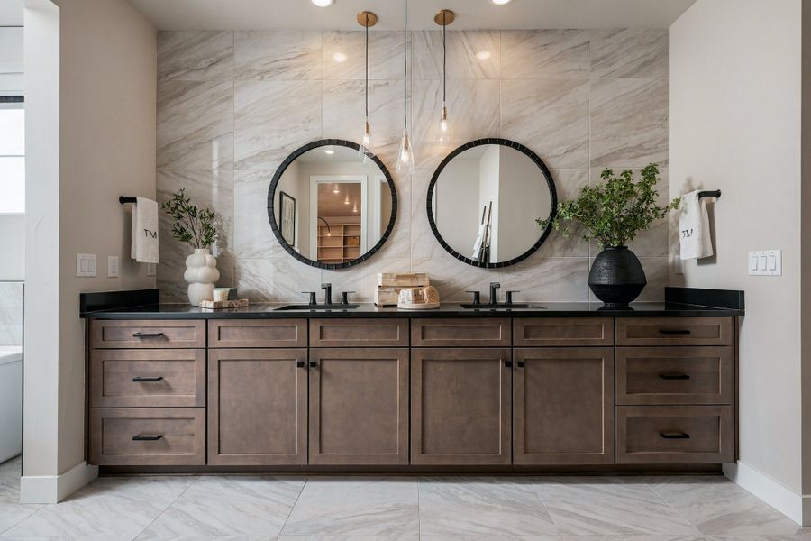 Representative furnished interior of a home built from the Crestmont by Taylor Morrison in Macanta, Castle Rock (Image 9).