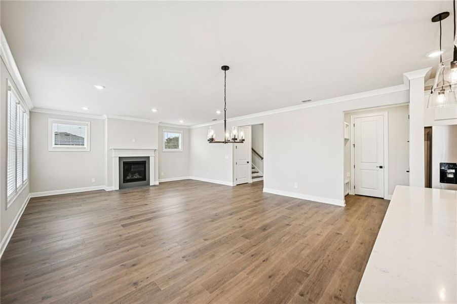 Spacious, unfurnished interior of a new home in River Pointe, Monroe (Image 31).