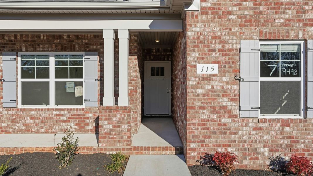 Exterior details and patio area of a home in Sagewood, Tullahoma (Image 3).