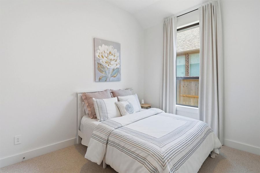 Furnished interior view inside a new home in , Brookshire (Image 37).