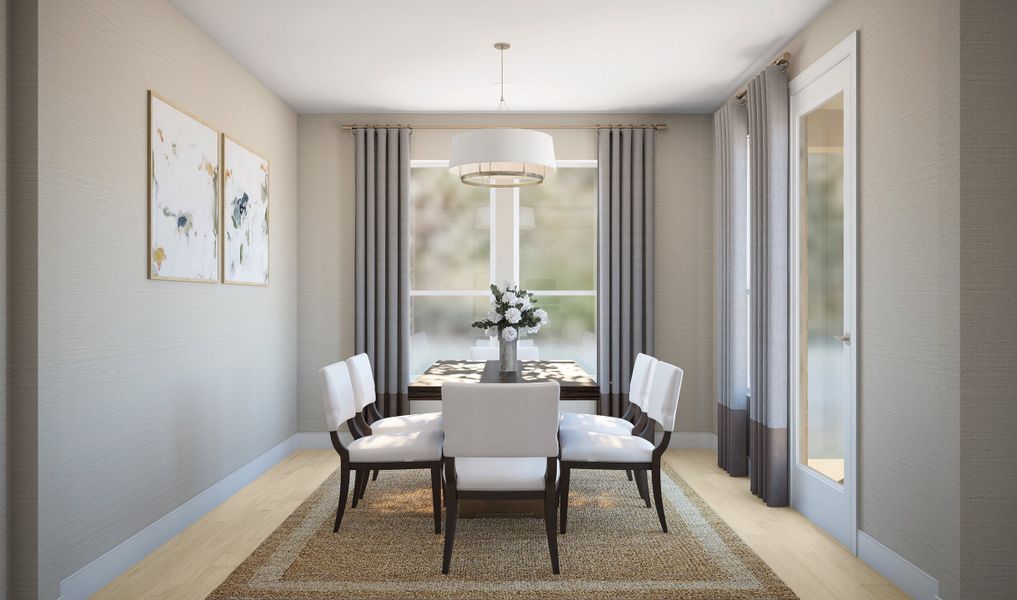 Dining area adjacent from kitchen Dining area adjacent from kitchen