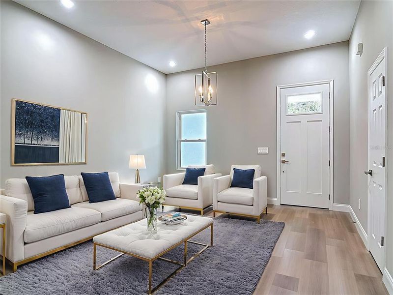 Furnished interior view inside a new home in , Deland (Image 11).