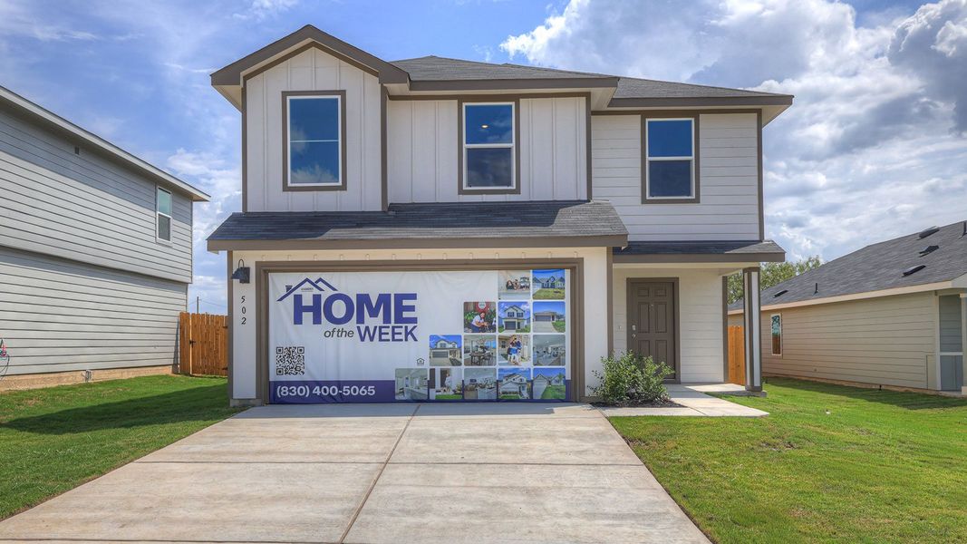 Image 44 representing the The Franklin by D.R. Horton in Ladera, Luling, TX.