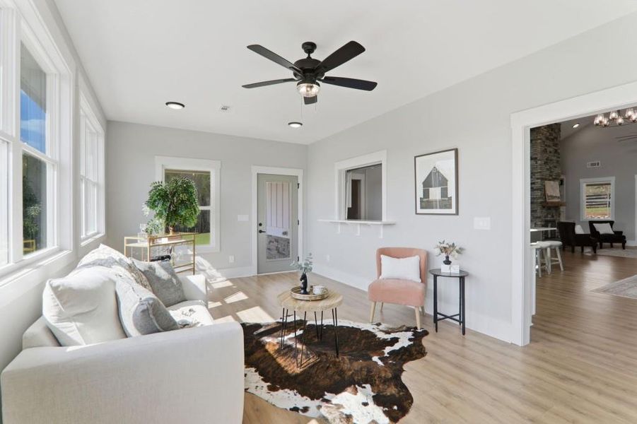 Furnished interior view inside a new home in , Senoia (Image 11).