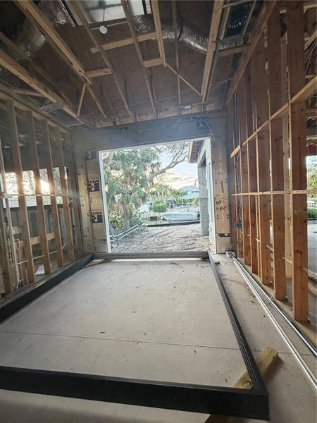 In-progress construction of a new home in , Sarasota, FL (Image 21).