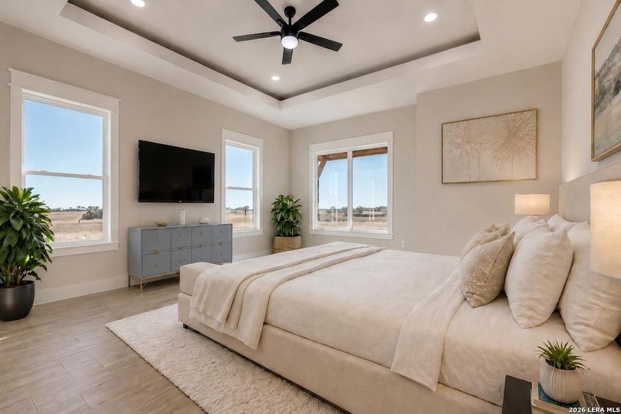 Furnished interior view inside a new home in , La Vernia (Image 6). Furnished interior view inside a new home in , La Vernia (Image 6).