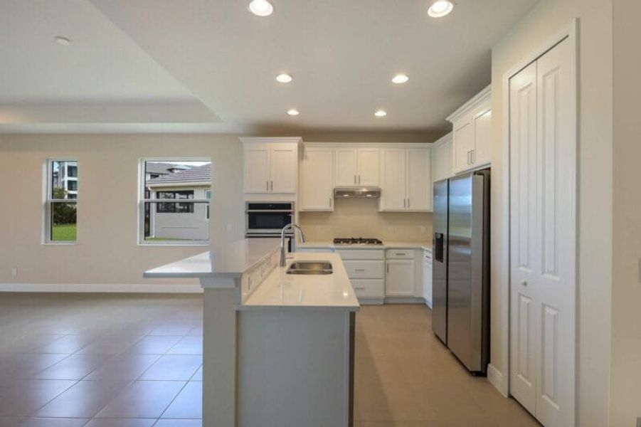 Furnished interior view inside a new home in Reflection Villas at Watercolor Place, Bradenton (Image 6).