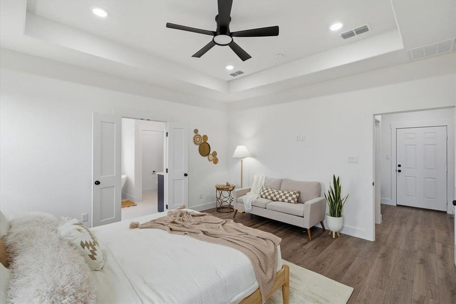 Furnished interior view inside a new home in , Wills Point (Image 27).