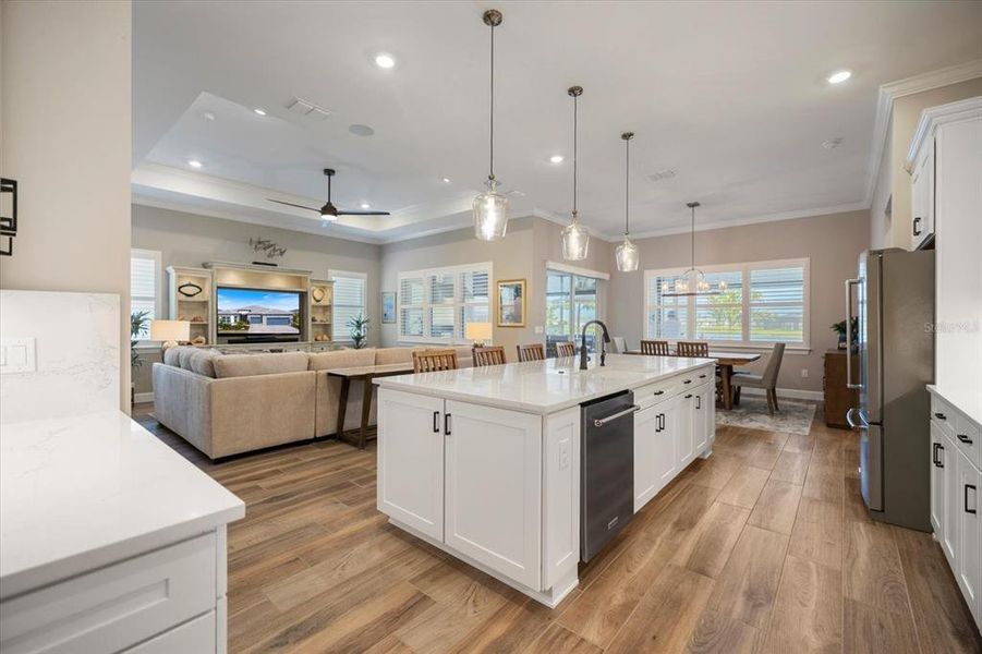 Furnished interior view inside a new home in , Englewood (Image 15).