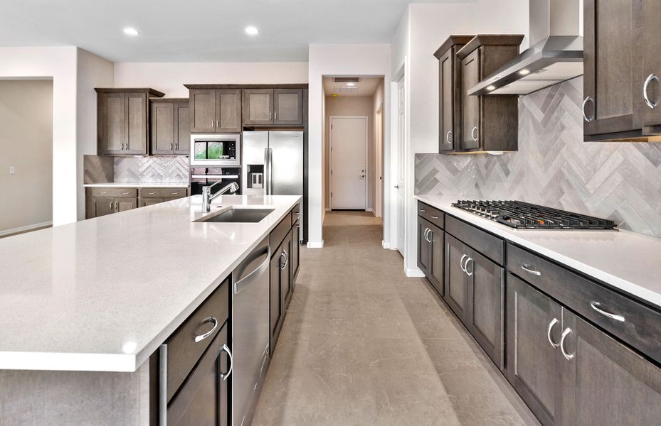 Furnished interior view inside a new home in Del Webb at Rocking K, Tucson (Image 8).