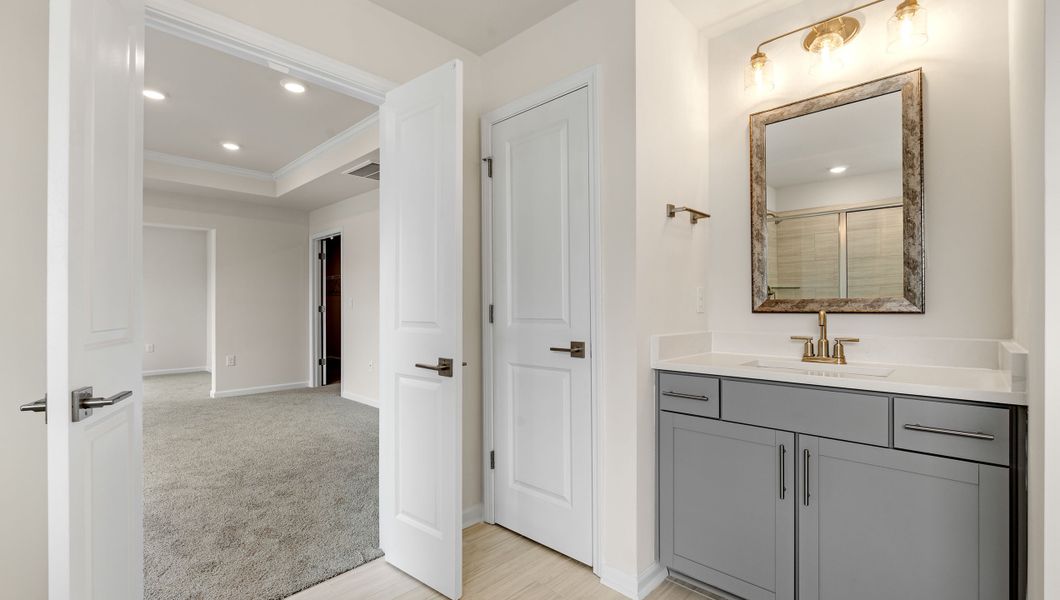 Furnished interior view inside a new home in Williams Ridge, Woodruff (Image 16).