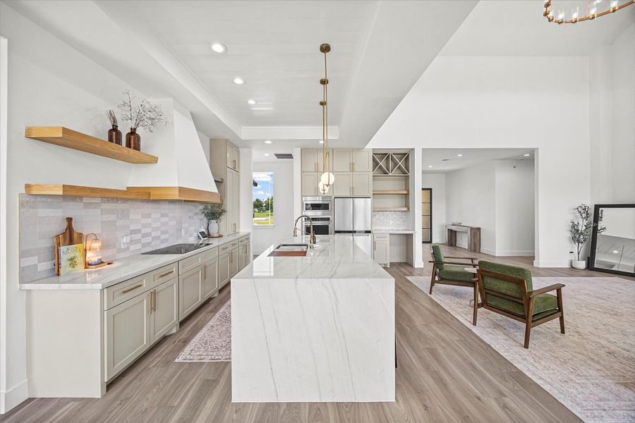 Furnished interior view inside a new home in , Baytown (Image 19).