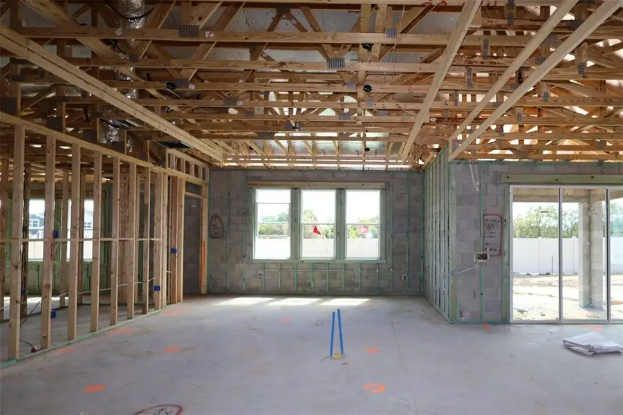 In-progress construction of a new home in Willow Run, Apopka, FL (Image 7).
