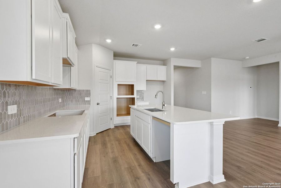 Furnished interior view inside a new home in Fox Falls, Boerne (Image 13).