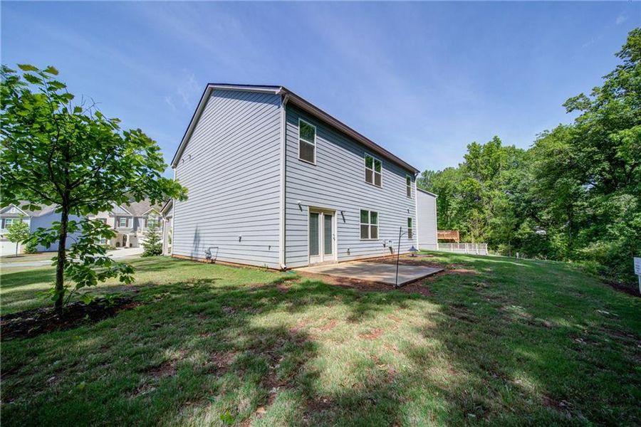 Exterior details and patio area of a home in , Powder Springs (Image 17).