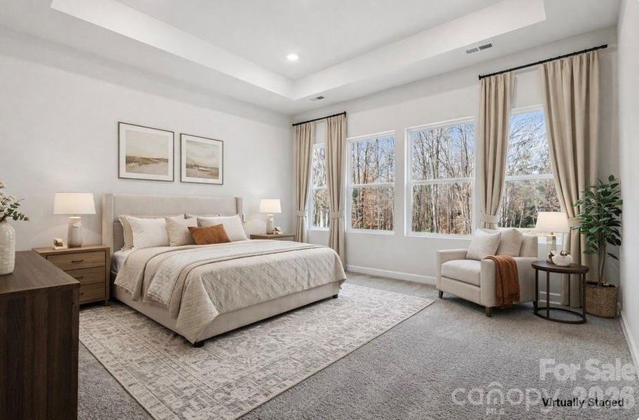 Furnished interior view inside a new home in , Statesville (Image 5).