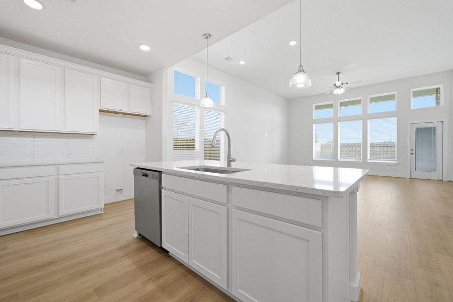 Furnished interior view inside a new home in Sunterra Lakes, Brookshire (Image 11).