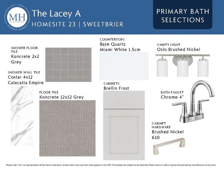 Sample of building materials used in homes in Sweetbrier, Durham (Image 23).