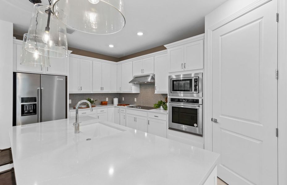 Kitchen with designated pantry Kitchen with designated pantry