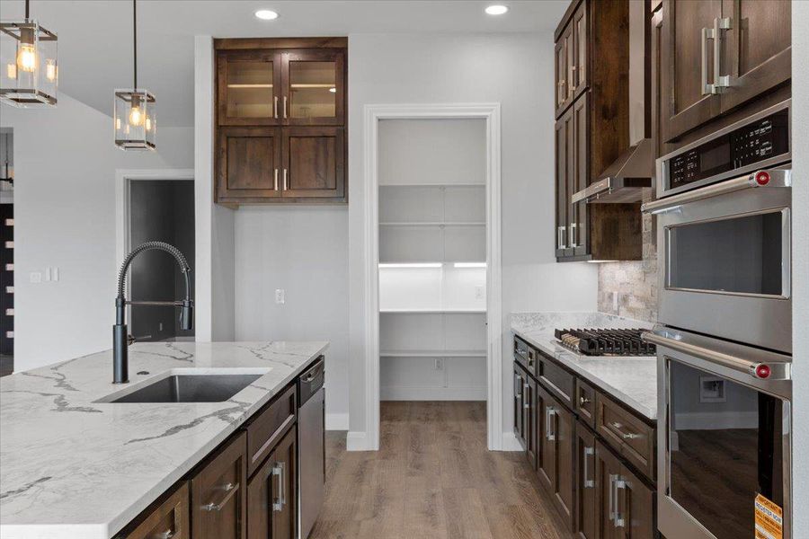 Furnished interior view inside a new home in , Bastrop (Image 12).