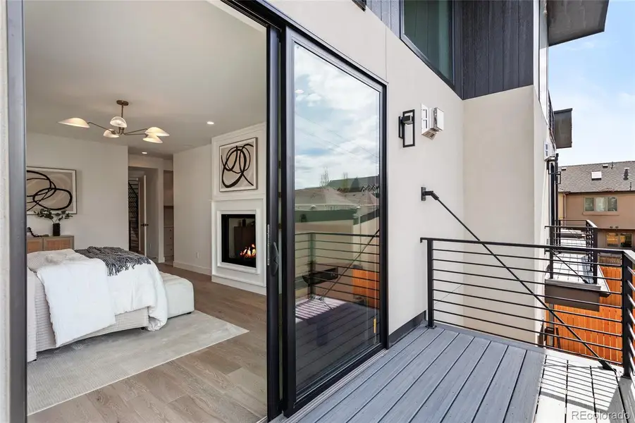 Exterior details and patio area of a home in , Denver (Image 30).