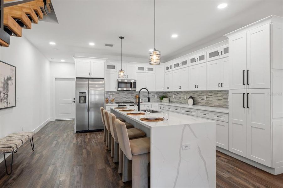 Furnished interior view inside a new home in , Pinellas Park (Image 8).