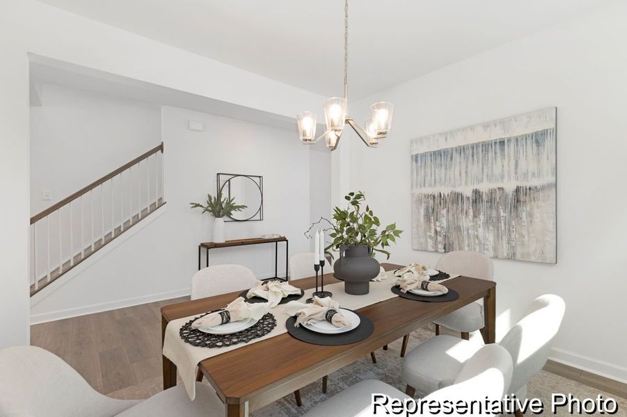 Furnished interior view inside a new home in Huntington Hills, Lincolnton (Image 6). Furnished interior view inside a new home in Huntington Hills, Lincolnton (Image 6).