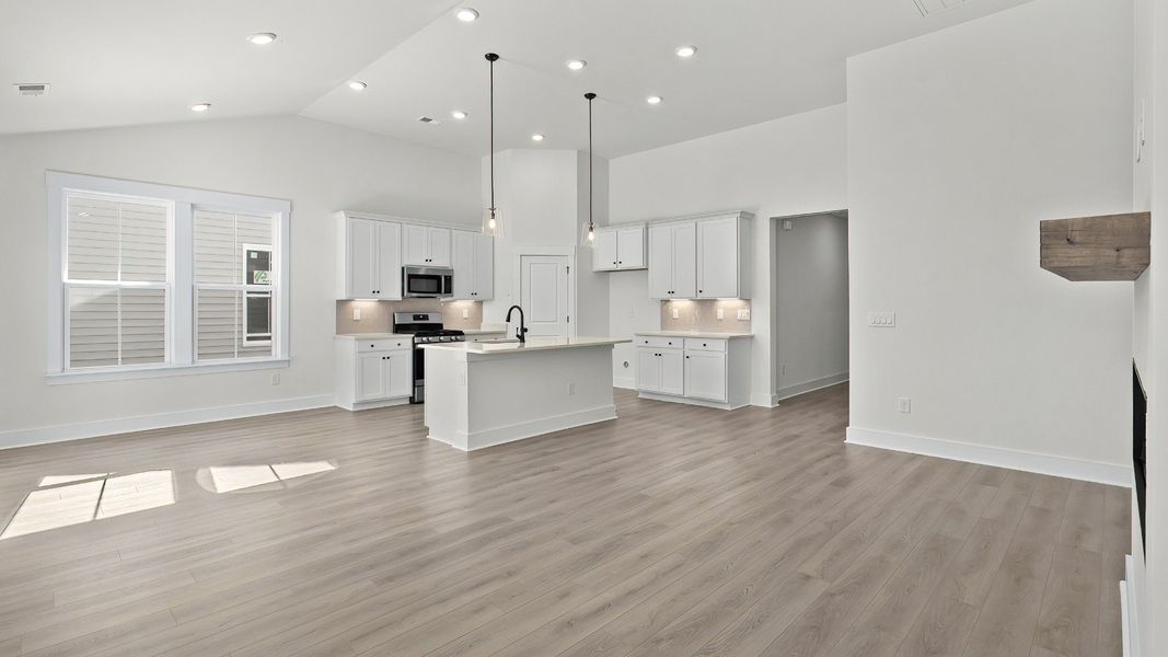 Furnished interior view inside a new home in Bluffs at Sun Colony, Little River (Image 10).