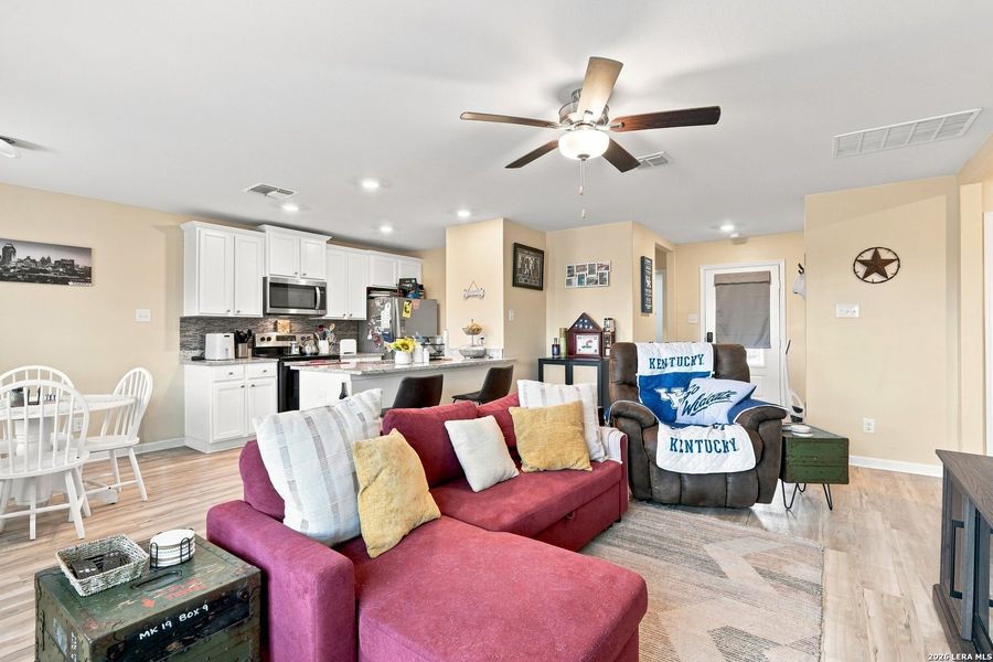 Furnished interior view inside a new home in Rosewood Estates, Lytle (Image 24).