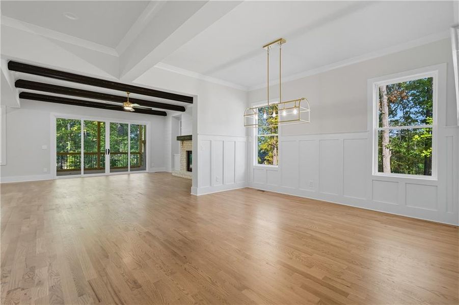 Spacious, unfurnished interior of a new home in , Canton (Image 17).