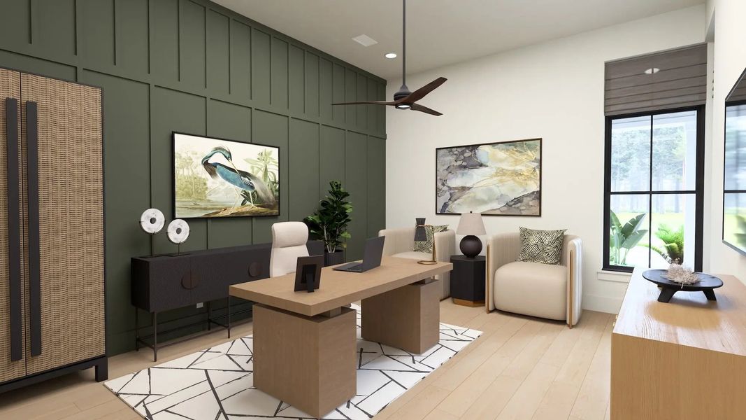 Representative furnished interior of a home built from the Callaway by AR HOMES in Southern Hills Plantation, Brooksville (Image 11).