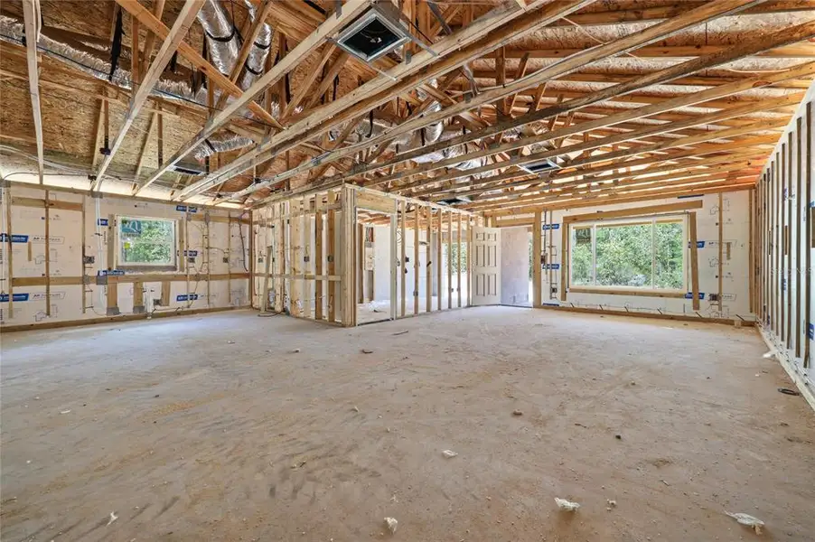 In-progress construction of a new home in , Williston, FL (Image 21). In-progress construction of a new home in , Williston, FL (Image 21).