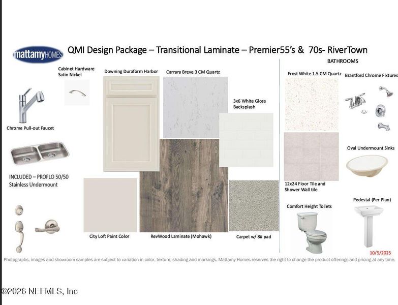 Sample of building materials used in homes in RiverTown, St. Johns (Image 5).