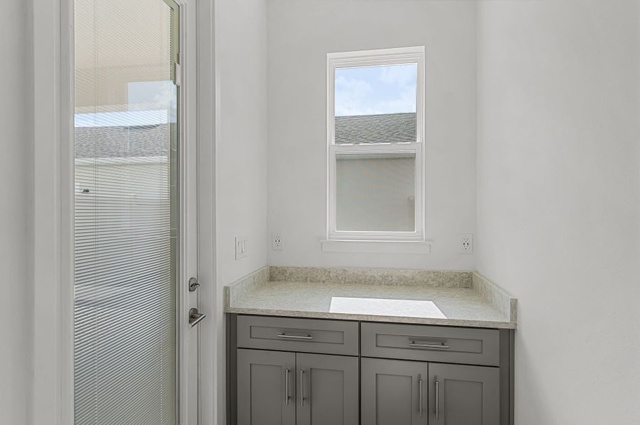 Representative furnished interior of a home built from the Newton by Rockwell Homes in Harvest at Ovation - Townhomes, Winter Garden (Image 20). Representative furnished interior of a home built from the Newton by Rockwell Homes in Harvest at Ovation - Townhomes, Winter Garden (Image 20).