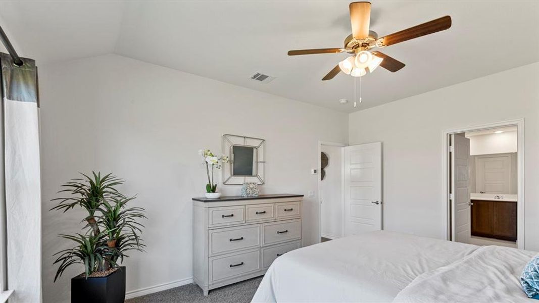 Furnished interior view inside a new home in Bel Air Village, Sherman (Image 38).
