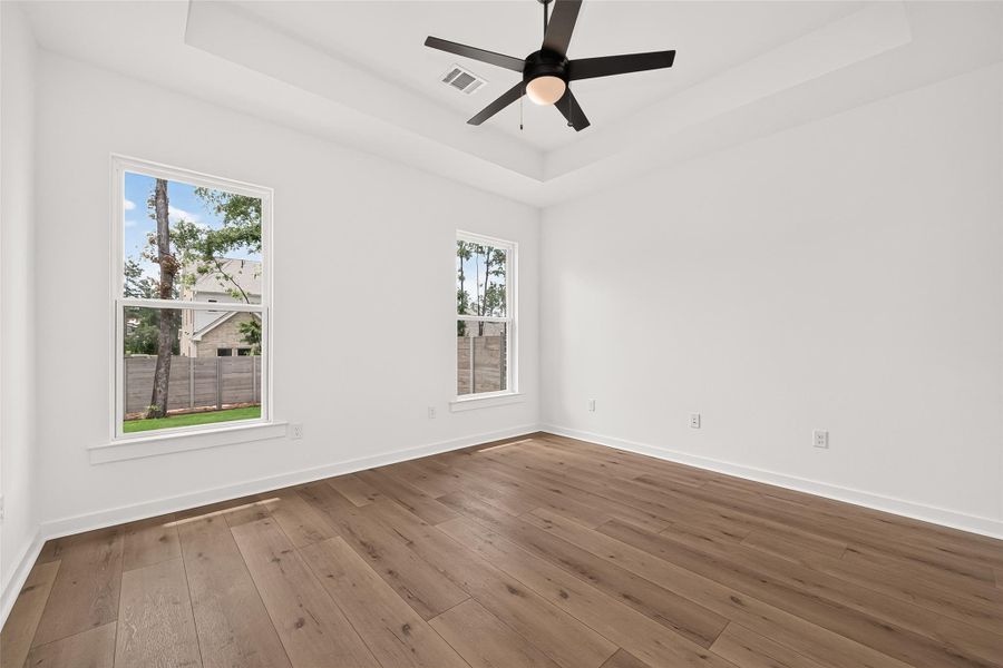 Spacious, unfurnished interior of a new home in Two Step Farm, Montgomery (Image 26). Spacious, unfurnished interior of a new home in Two Step Farm, Montgomery (Image 26).