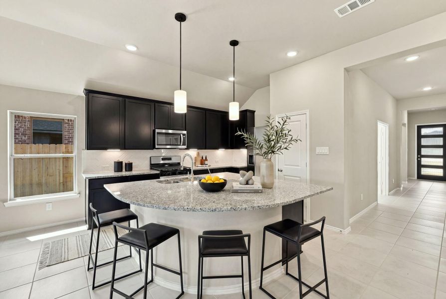Furnished interior view inside a new home in Escondido, Magnolia (Image 6).
