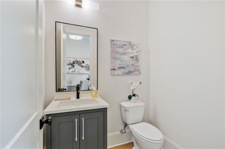 Furnished interior view inside a new home in Pendergrast Farm, Atlanta (Image 16).