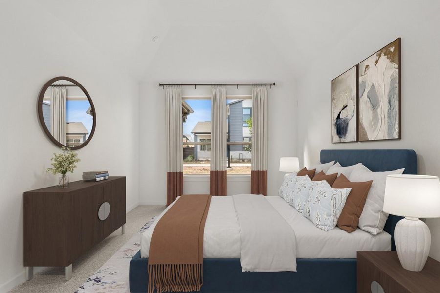 Primary Bedroom - Virtually Staged