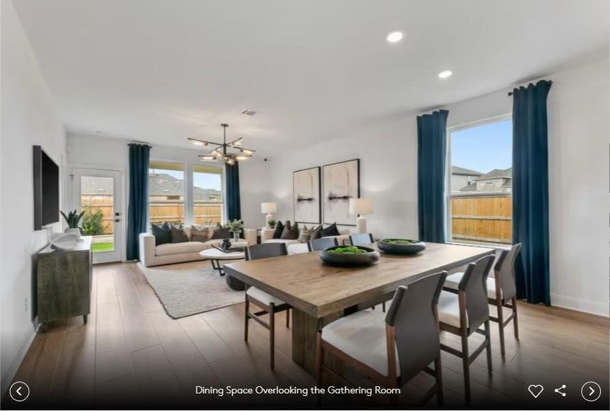 Interior photos- Photo of Pulte model home with same floor plan, not of actual home listed.