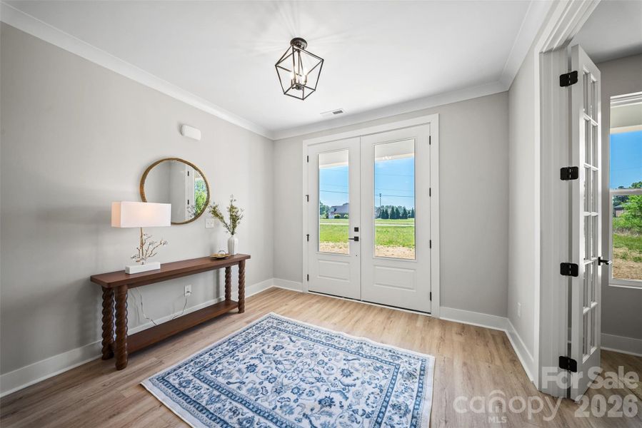 Furnished interior view inside a new home in , Concord (Image 15).