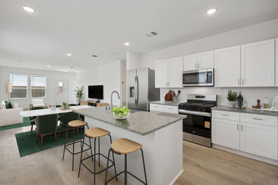 Furnished interior view inside a new home in Stokesbury, Waller (Image 5).