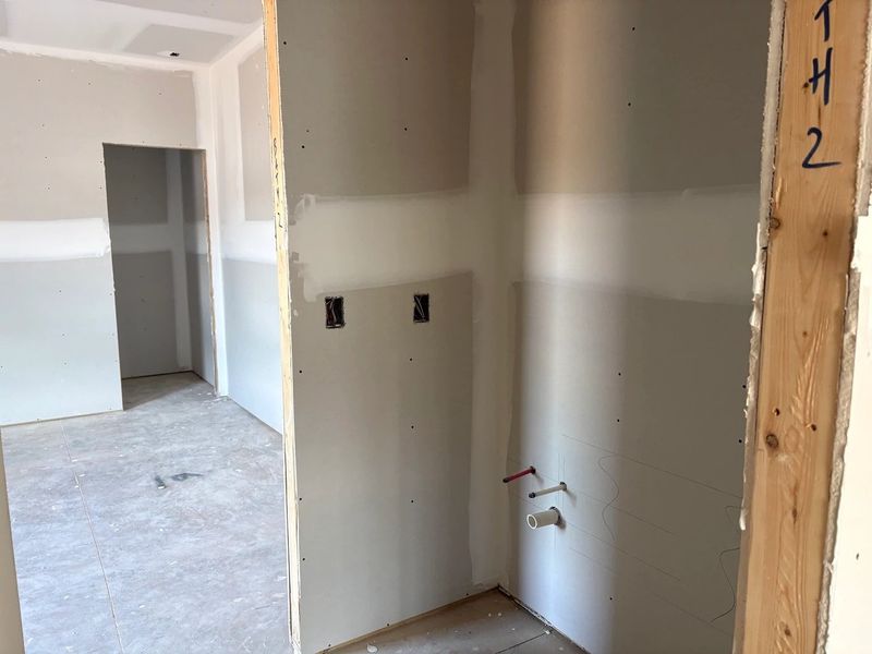 In-progress construction of a new home in Crescent Mills, Wilson's Mills, NC (Image 22).