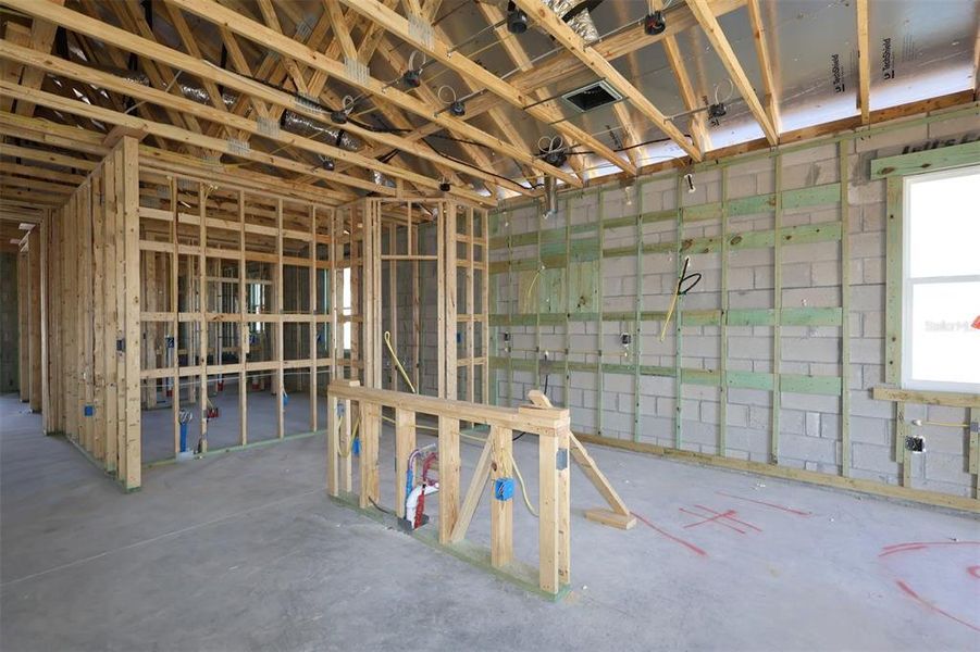 In-progress construction of a new home in Estates at Rivercrest, Sanford, FL (Image 18).